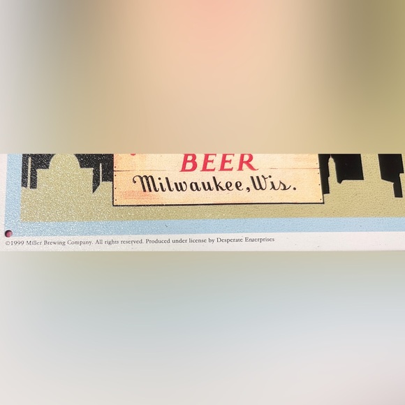Miller High Life Metal Sign 99’ USA - Picture 6 of 11